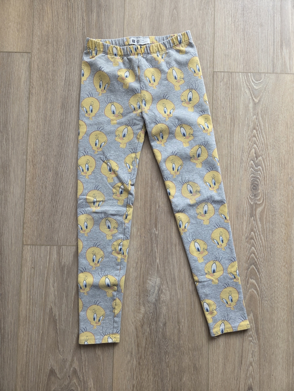 GAP Leggings with Yellow Tweety Print
